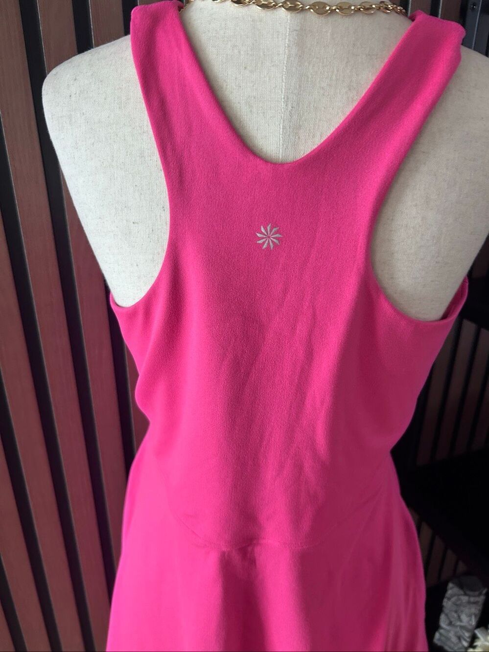ATHLETA Stretchy Fit & Flare 'Conscious Dress' Pockets no shorts tennis outfit - Picture 5 of 7
